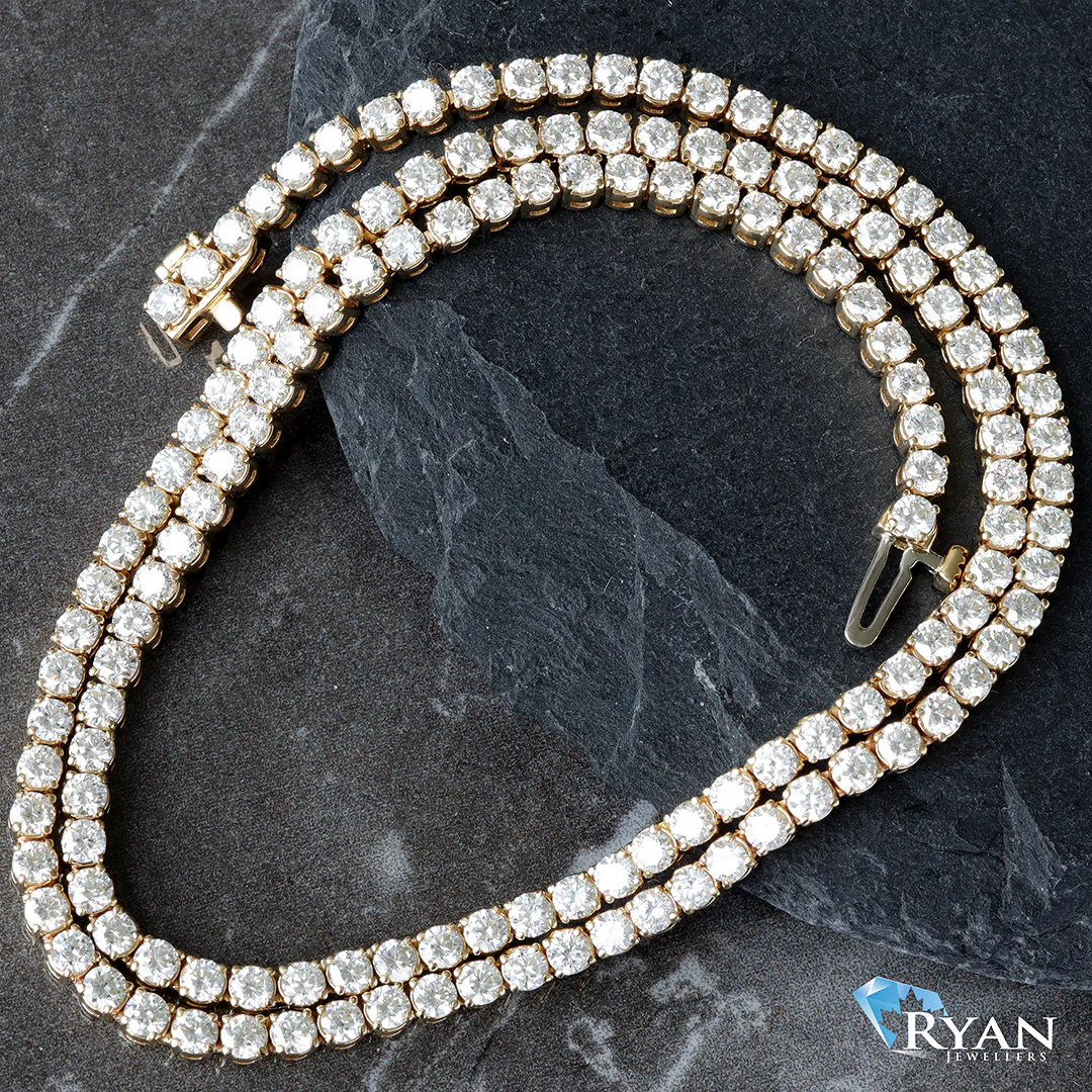 Lady's Lab Grown Diamond Necklace