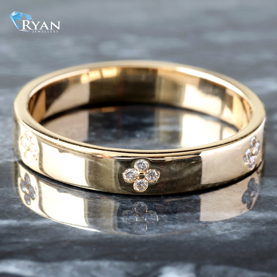 Lab Created Diamond Rings